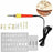 37-tlg Brandmalkolben Kit Brennkolben Gravur Set Brandmalerei 30W Lötkolben Holz