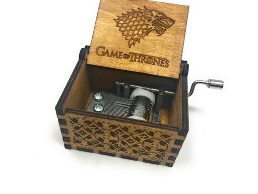 Game of Thrones Musik-Box mit Handkurbel aus Holz Spieluhr Geschenk Gadget