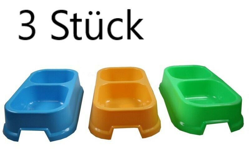 3x 25x14 cm Haustier Katze Hund Essen Futterspender Faltbar Becher HUNDEKORB
