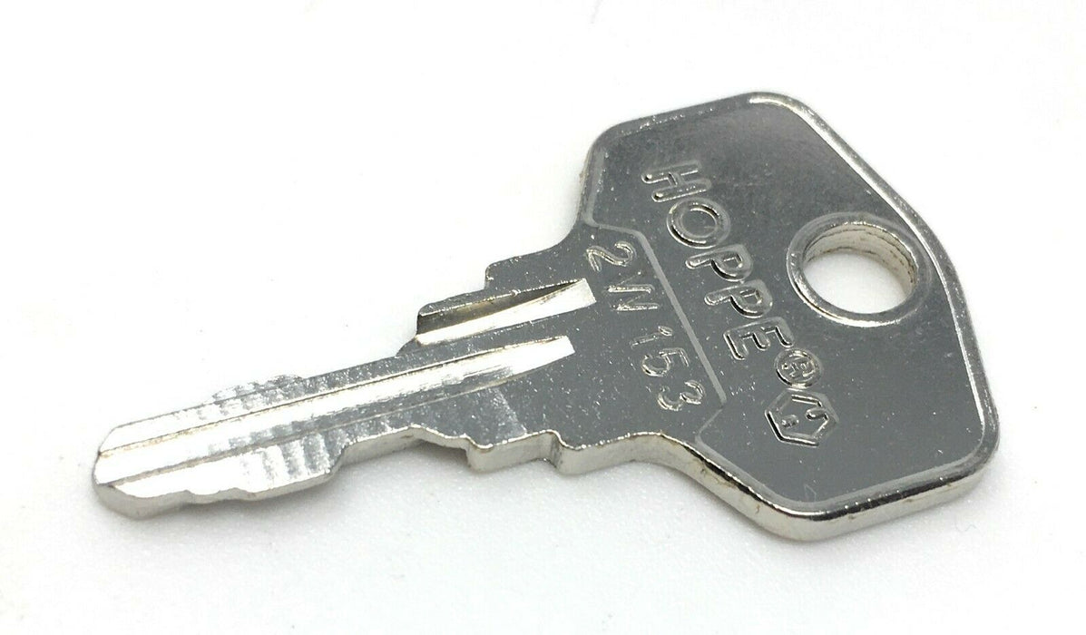 Hoppe Schlüssel Schließung 2W153 Ersatzschlüssel Nachschlüssel für Fenstergriff