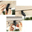 2 Stk Auto Brillenhalter Sonnenblende Clip drehbar Für Brillen Karten Halter