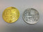 Bitcoin Münze Gold-Optik Sammler Medaille Geschenk Miner Fans in Schutzhülle