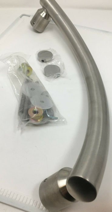 Stoßgriff U-Form/ Segment Conmetall CONNEX Edelstahl/INOX rostfrei Ø3,2 Garnitur