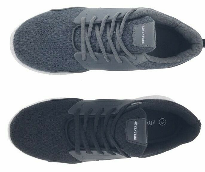 SNEAKERS Herren schwarz/antrazit turnschuhe FREIZEITSCHUHE