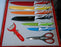 Bayarm Line Messerset 5-7 tlg Neu in Geschenkbox Küche Schäler Block Pizza