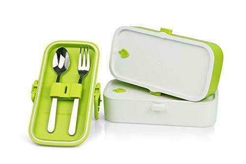 Lunchbox 2 Etagen Proviantdose Brotzeitdose Bento-Box Brotbüchse brotzeitbox