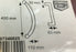 Stoßgriff U-Form/ Segment Conmetall CONNEX Edelstahl/INOX rostfrei Ø3,2 Garnitur