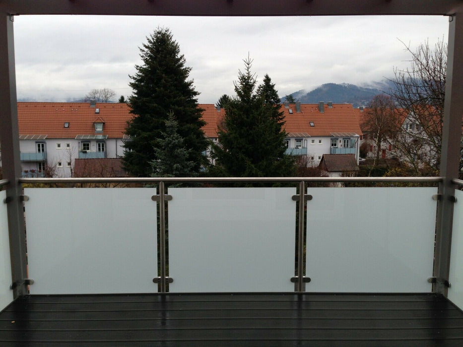 Anbaubalkon aus ganz Aluminium, Balkon, Vorstellbalkon, Bausatz Treppe Geländer