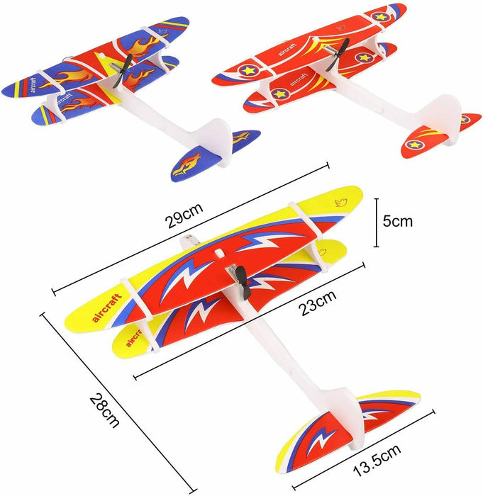 Segelflugzeug mit Akku , Flugzeug Modell, Flieger USB aufladbar mit akku mit led