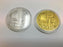Bitcoin Münze Gold-Optik Sammler Medaille Geschenk Miner Fans in Schutzhülle