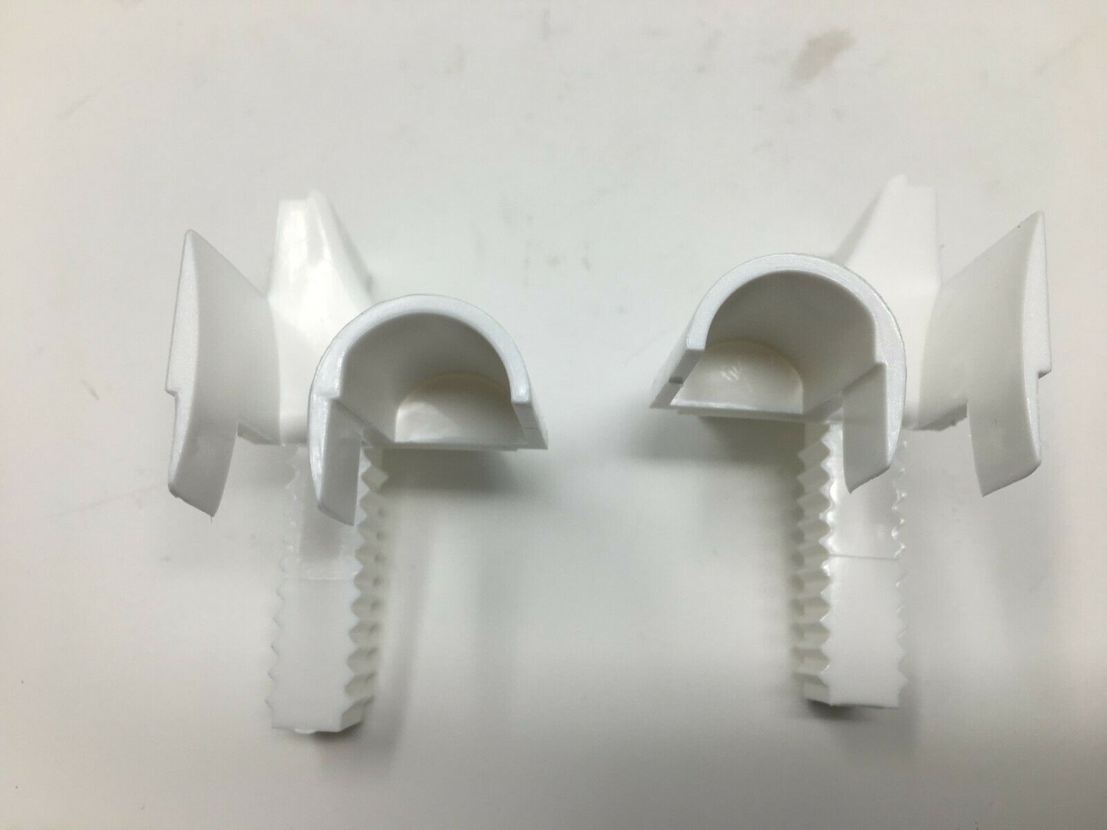 1 Paar Rolladen Einlauftrichter Vorbaurollladen Trichter Schiene 53mm x 22mm