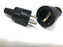 ABL PVC Schukostecker + Schukokupplung Schwarz Made in Germany Vollgummi
