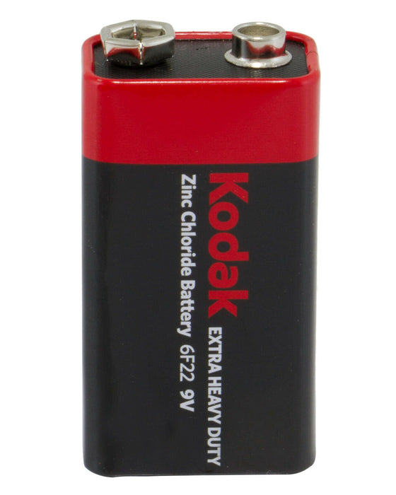 6F22 Super Heavy Duty Batterie 9V E-Block Zink-Kohle 9 Volt Blister Kodak