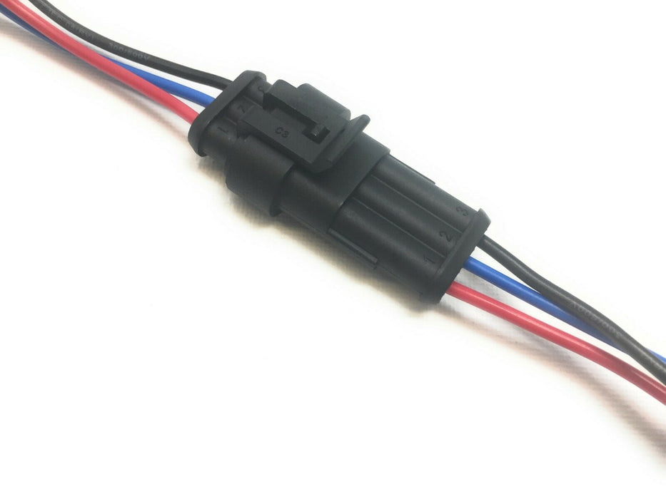 1-10x KFZ Stecker Steckverbindung Steckverbinder 1-6 Polig Wasserdicht Kabel
