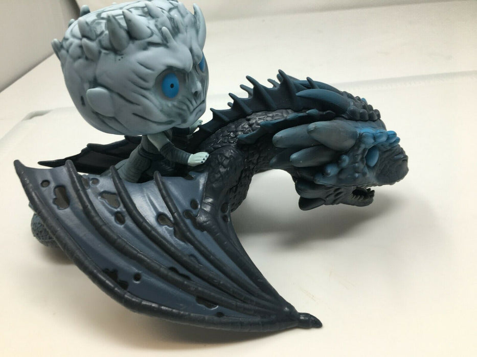 Funko Pop Rides Game Of Thrones Night King & Icy Viserion 8'' Glow In The...