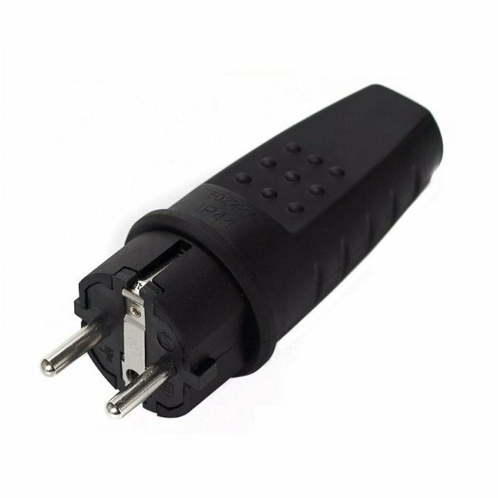 Stecker Schuko Kontakt Schutzkontakt Schukostecker Kopplung schlagfest