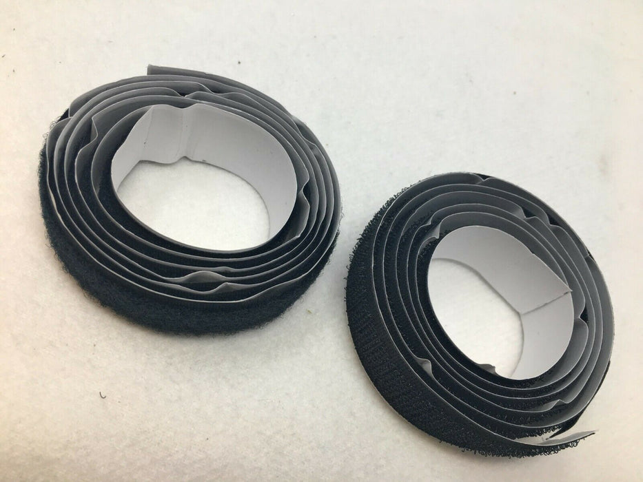 Klettband schwarz selbstklebend 1 Meter lang 20 mm breit wasserfest