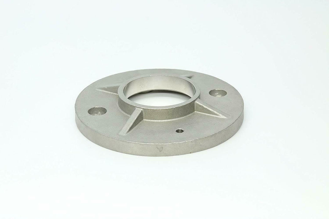 Edelstahl Ankerplatte Ø 100 mm MASSIV V2A Edelstahl-Platte Rostfrei Ronde 42,4