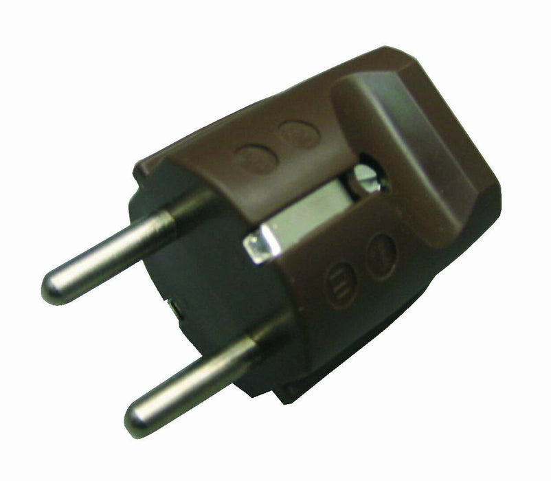 Stecker Schuko Kontakt Schutzkontakt Schukostecker Kopplung schlagfest  cc