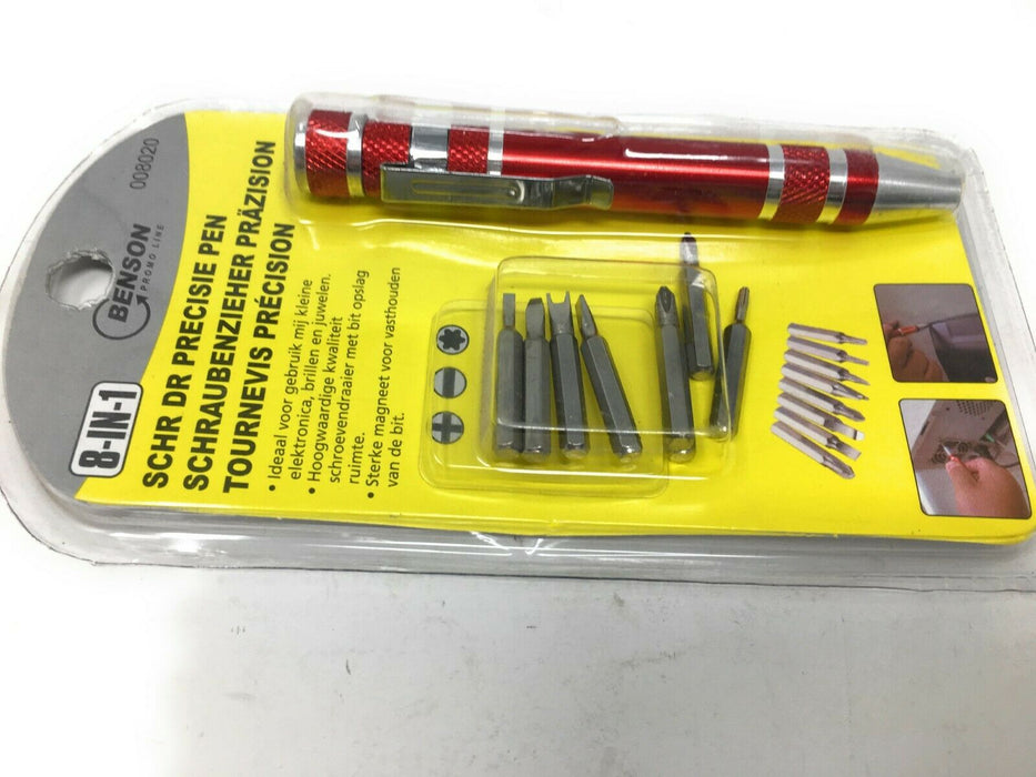 Schraubenzieher Präzision Set Uhrmacher Schraubendreher Feinmechanik 8-In-1