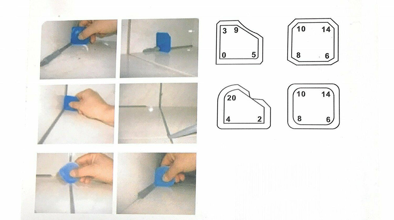 Fugenglätter Set 5 tlg | Profi Fugenabzieher für Silikon - Acryl | Fugenspachtel