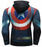 Sport Hoodie für Herren Super Hero Kapuzenpullover Jacke für Fitness