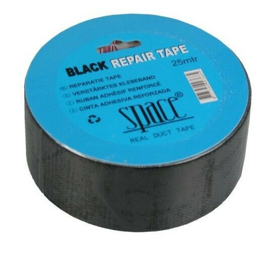 Reparaturband Universal Abdichtband Klebeband Panzertape 25 m x 50 mm Schwarz