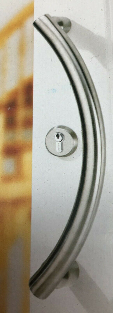 Stoßgriff U-Form/ Segment Conmetall CONNEX Edelstahl/INOX rostfrei Ø3,2 Garnitur
