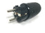 Schuko Stecker Kupplung Gummistecker Gummikupplung Schutzkontakt 3Polig 16A IP44