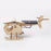 3D-Assembled Solar-Hubschrauber aus Holz Puzzle Model Kit Block-Aufbau-Spielzeug
