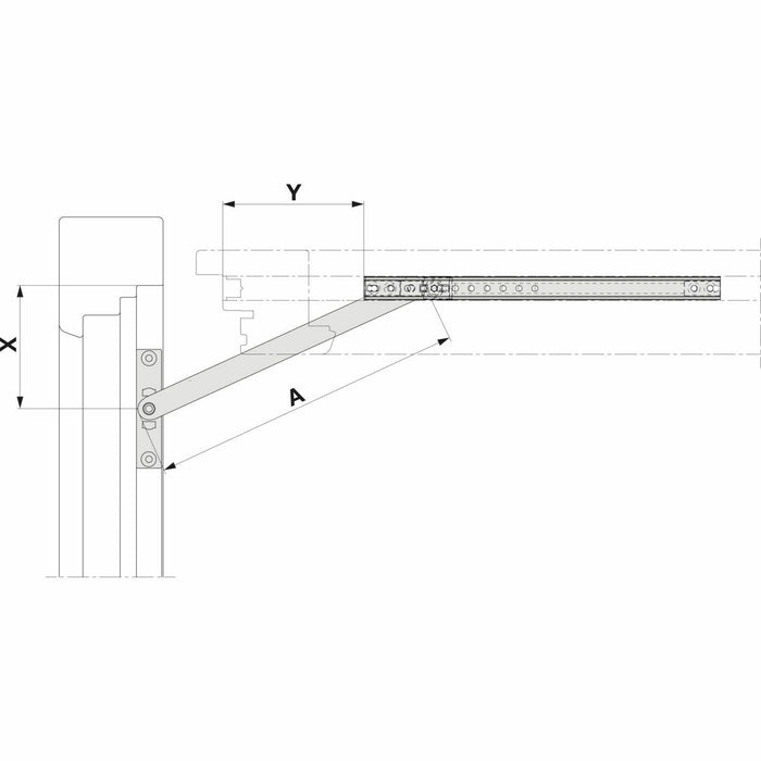 Fensterbremse  Winkhaus Drehbremse DB 11 Tür band halter lüfter pvc kunststoff