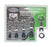 SET Ratschen Ringmaulschlüssel kurz Schlüssel SW 8 -19 mm abwinkelbar um 180°
