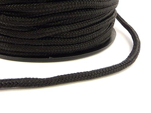 Paracord Flechtschnur von EFCO 2mm in schwarz - 5 Meter