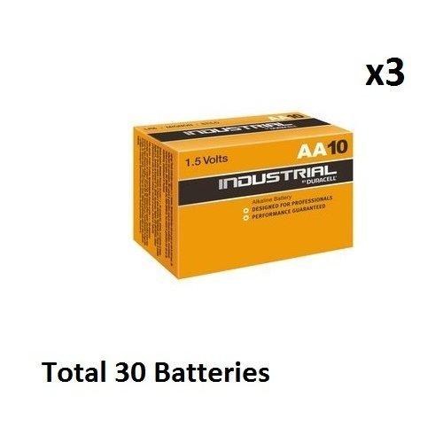 DURACELL Batterie Industrial Alkaline Mignon-AA 1,5V - 30 Stück