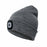 SRB Wintermütze Herren Damen Warme Mütze mit LED Licht Beanie Strickmütze Hüte DE