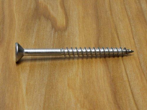 200 Stück Torx Edelstahl A2 Senkkopf Spanplattenschrauben Ø 4,5 x 50/30 mm TX20