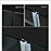 Glastür-Dichtung Dusche Wand-Dichtung für Duschkabinen | Dusch-Türdichtung Länge 2000 mm | PVC Transparent | Duschdichtung für Glasdicke 8 | 1 Stück - 2 Meter Dichtlippe Duschtür