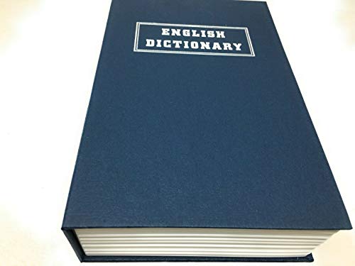 Maxi Buchtresor Tresor Buchsafe English Dictionary Geldkassette Geldversteck Geheimfach 24 x 15 x 5,5 cm