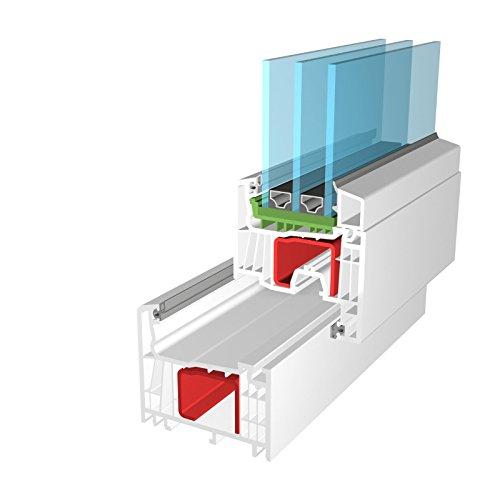 Fenster Salamander Streamline 76 mm Kunststoffenster PVC von Bayram Fenstersysteme