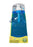 Bayram Faltbare Wasser -Flasche je 480 ml Fassungvermögen mit integriertem Karabiner leicht zusammenklappbar praktisch auf Reisen Camping Sport und auf Konzerten Festiv 5 er Set ( = 5 Stück