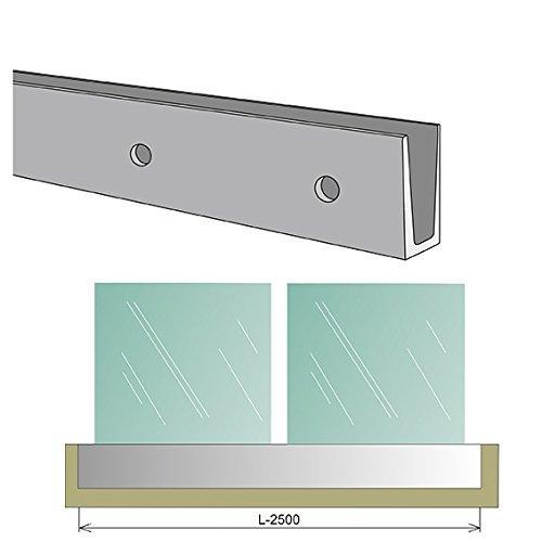 Bayram® Ganzglasgeländer Glasgeländer Balkongeländer Terrassengeländer für VSG-Glas