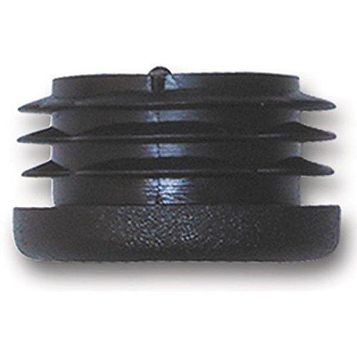 Abdeckkappe Rohrstopfen Fußkappen Pfostenkappe Kunststoff für Rundrohr 40 mm Durchmesser (10 Stück)