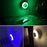 LED Nachtlicht mit Dämmerungssensor Emotionlite Steckdose Nachtlampe Kinder Schützen Steckdose Orientierungslicht Stimmungslicht Multi-Farben (Grün, Blau, Warmweiß) Auswechselbar Helligkeitssensor 0.6W Max. 3680W 16A (2 Stück)