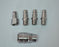 Unbekannt Druckluft Schnellkupplung Stecknippel Set Adapter Stecker Anschluss AG IG 1/4"