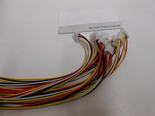 Bayram® 2 Stück 4 Pol. XH Kupplung Kabel 3S Lipo Balancerkabel Buchsen Stecker