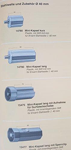 Bayram®1 Stck Gurtscheibe mit Walzenkapsel Gurtwickler Achsstift Rolladen Gurt Scheibe Rollo Wickler nach Auswahl