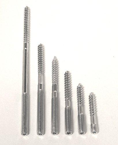 Bayram® 10 Stck Stockschrauben Stahl verzinkt mit Torx nach Auswahl