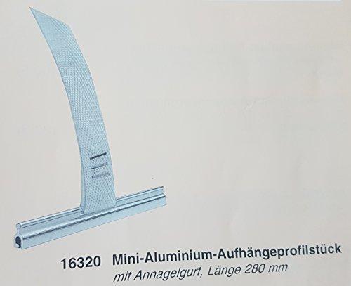 Bayram Aufhängefeder Abdruckdämmfeder Stahlfeder Mini für Rolladen weiß beschichtet - im 3er Set