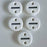 5x Gurtdurchführung Maxi Gurt 23mm Gurtbreite Rollo Rolladen rollos Wickler mit Bürste Gurtführung eckig rund