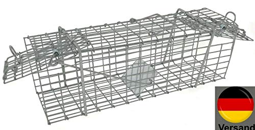 SRB Lebendfalle 31cm für Ratten Mäuse Käfigfalle Rattenfalle Tierfalle Mausefalle